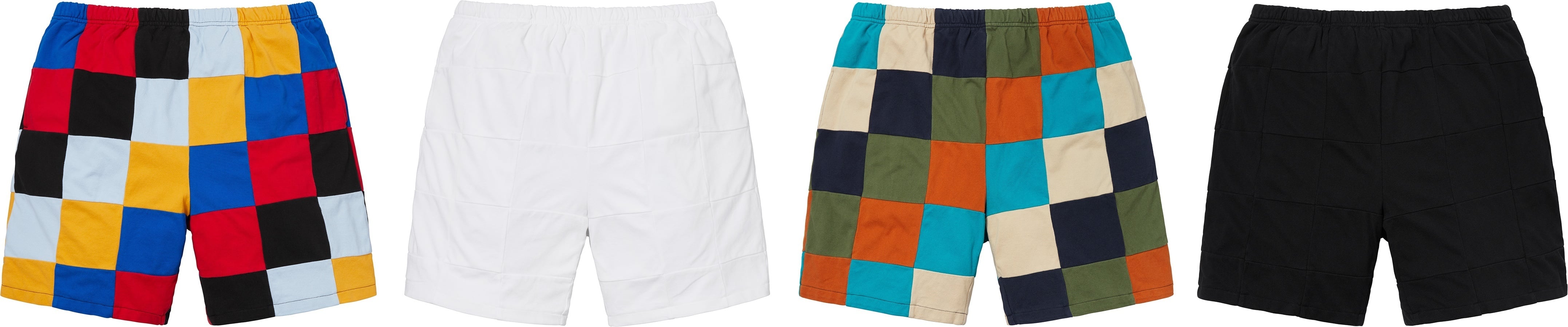 Patchwork Pique Short